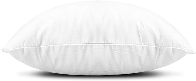 Set of 4 Premium 18x18 Inch Throw Pillow Inserts for Decorative Cushions, Sofa & Bed