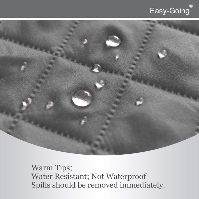 Reversible Quilted Sofa Cover Water Resistant Non Slip Pet Protector