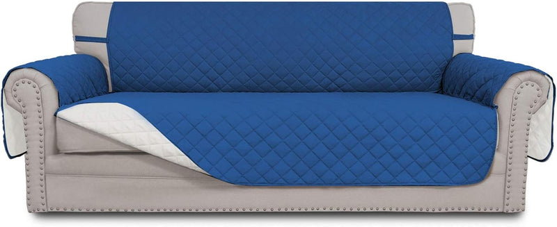 Reversible Quilted Sofa Cover Water Resistant Non Slip Pet Protector