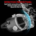Super More Anti-Fog Protective Safety Goggles Clear Lens Wide-Vision