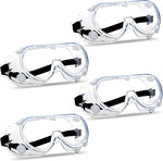 Super More Anti-Fog Protective Safety Goggles Clear Lens Wide-Vision