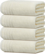 Tens Towels Pack of 4 Extra Large Bath Towels 30 x 60 Inches