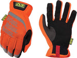 Mechanix Wear: Hi-Viz FastFit Work Gloves with Secure Fit Elastic Cuff